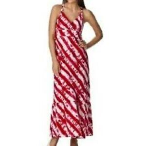 2/$35 Calypso St. Barth x Target Maxi Dress Red Tie Dye